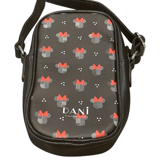 Danielle Nicole Black and Red Minnie Mouse Crossbody - Picture 3 of 5